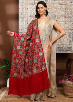 Firosh Women Nalki Embroidered Shawl
