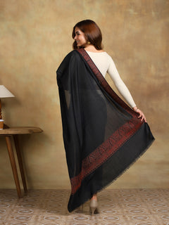Firosh Women Kani Border Kashmiri Shawl