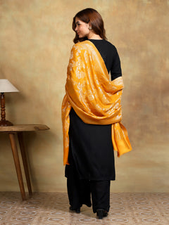 Firosh Women Zari Wool Blend Stole