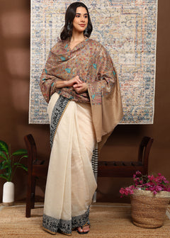 Firosh Women Nalki Embroidered Shawl
