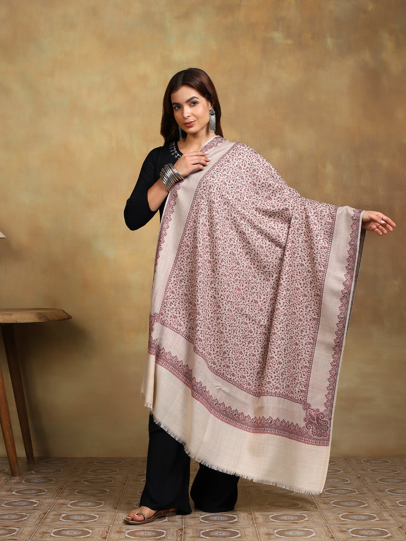 Firosh Women Kani Kashmiri Shawl