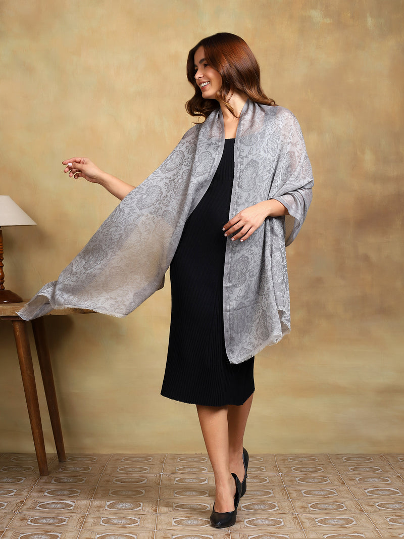 Firosh Women 100% Fine Wool Stole
