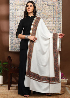 Firosh Women Nalki Embroidered Shawl