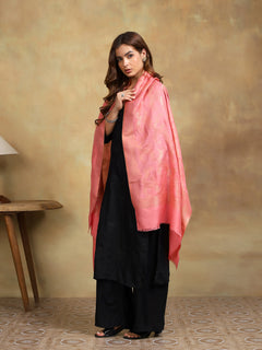 Firosh Women Zari Wool Blend Stole