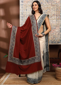 Firosh Women Nalki Embroidered Shawl