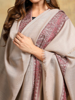 Firosh Women Kani Border Kashmiri Shawl