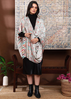 Firosh Women Faux Pashmina Kani Kashmiri Shawl