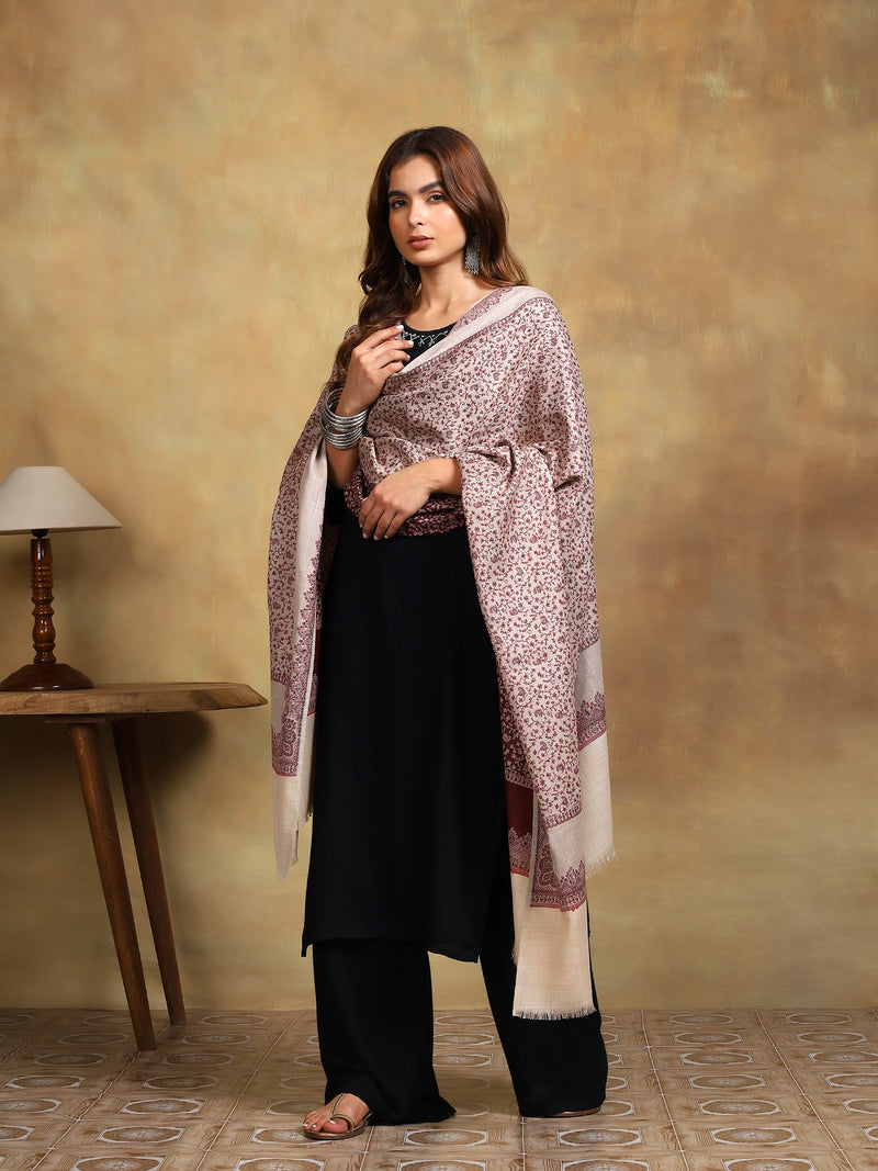 Firosh Women Kani Kashmiri Shawl