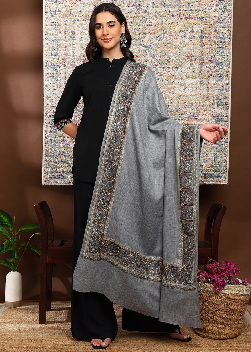 Firosh Women Nalki Embroidered Shawl