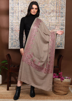 Firosh Women Border Embroidered Stole