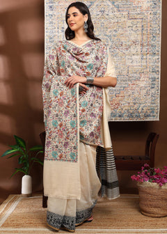 Firosh Women Nalki Embroidered Shawl