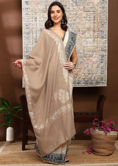 Firosh Women Border Embroidered Stole