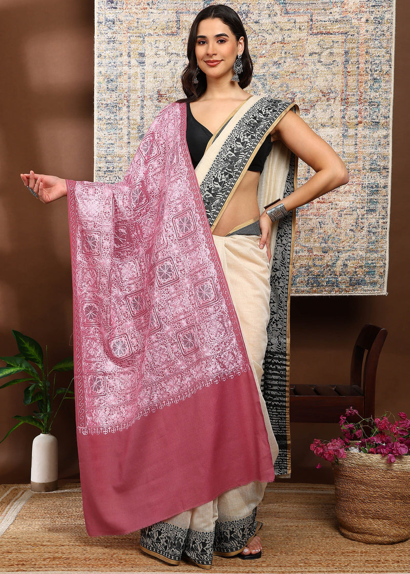Firosh Women Embroidered Shawl
