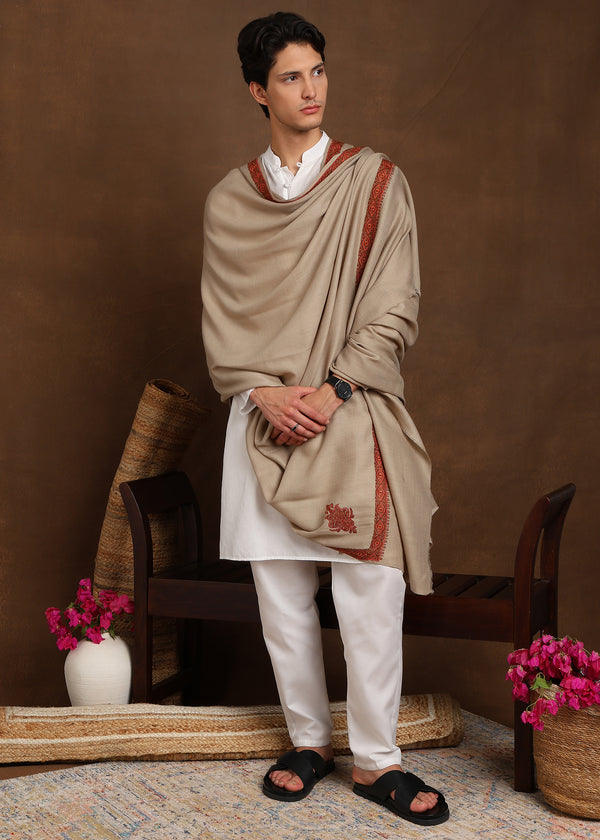 Firosh Men Embroidered Lohi