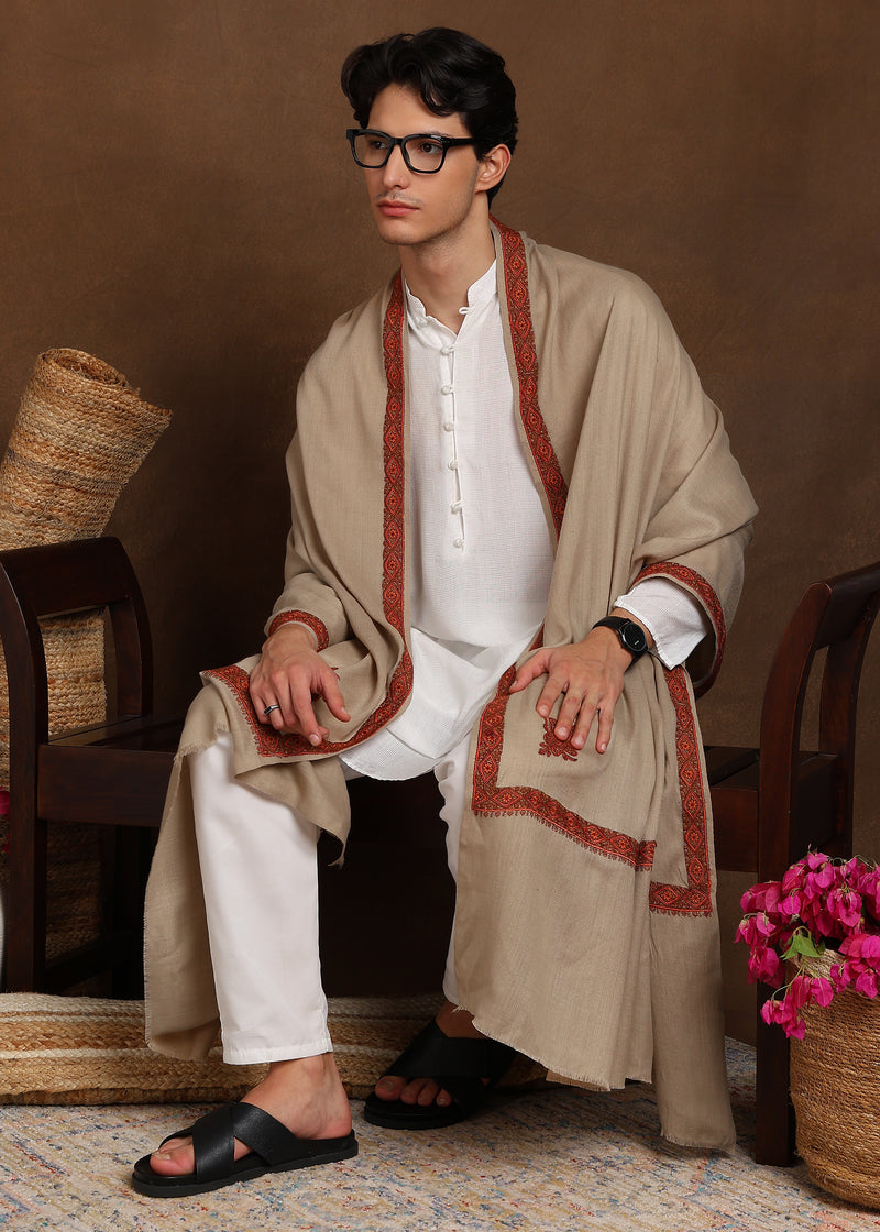 Firosh Men Embroidered Lohi