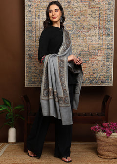 Firosh Women Nalki Embroidered Shawl