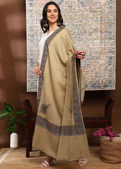 Firosh Women Border Nalki Embroidered Shawl
