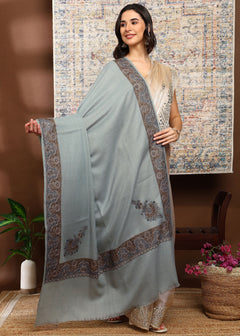 Firosh Women Border Nalki Embroidered Shawl