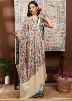 Firosh Women Nalki Embroidered Shawl