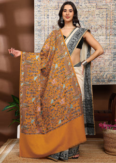 Firosh Women Nalki Embroidered Shawl