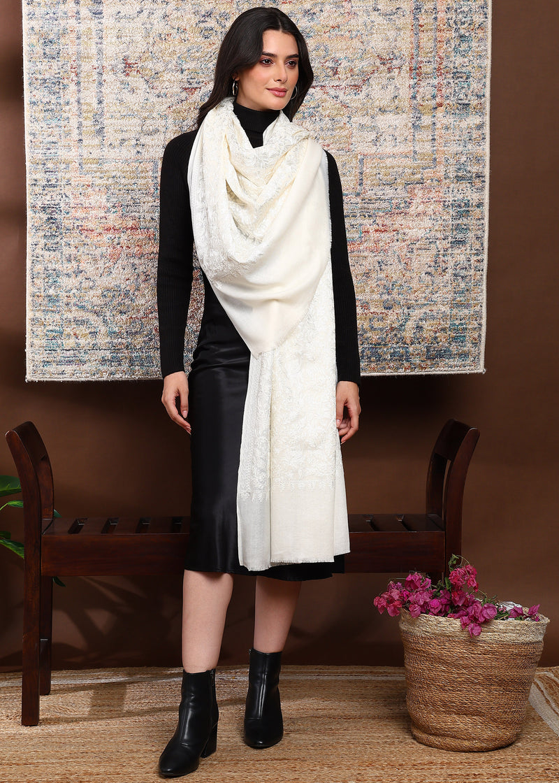 Firosh Women Embroidered Shawl
