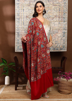 Firosh Women Nalki Embroidered Shawl