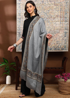 Firosh Women Nalki Embroidered Shawl