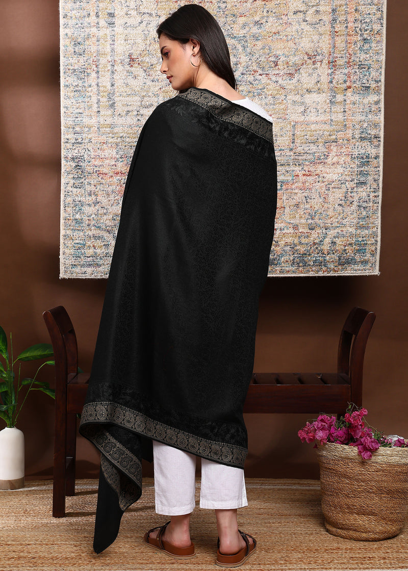 Firosh Women Kani Shawl with Embroidery work