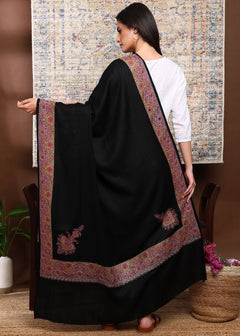 Firosh Women Border Nalki Embroidered Shawl