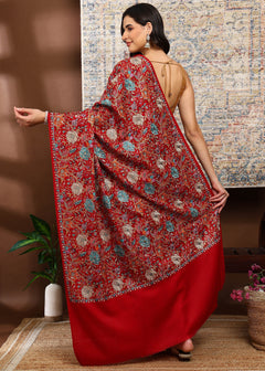 Firosh Women Nalki Embroidered Shawl