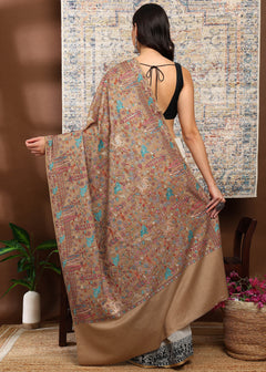 Firosh Women Nalki Embroidered Shawl