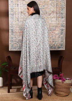 Firosh Women Faux Pashmina Kani Kashmiri Shawl