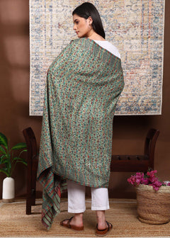 Firosh Women Faux Pashmina Kani Kashmiri Shawl