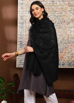 Firosh Women's Embroidered Stole with Swarovski Embellishments