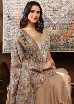 Firosh Women Nalki Embroidered Shawl