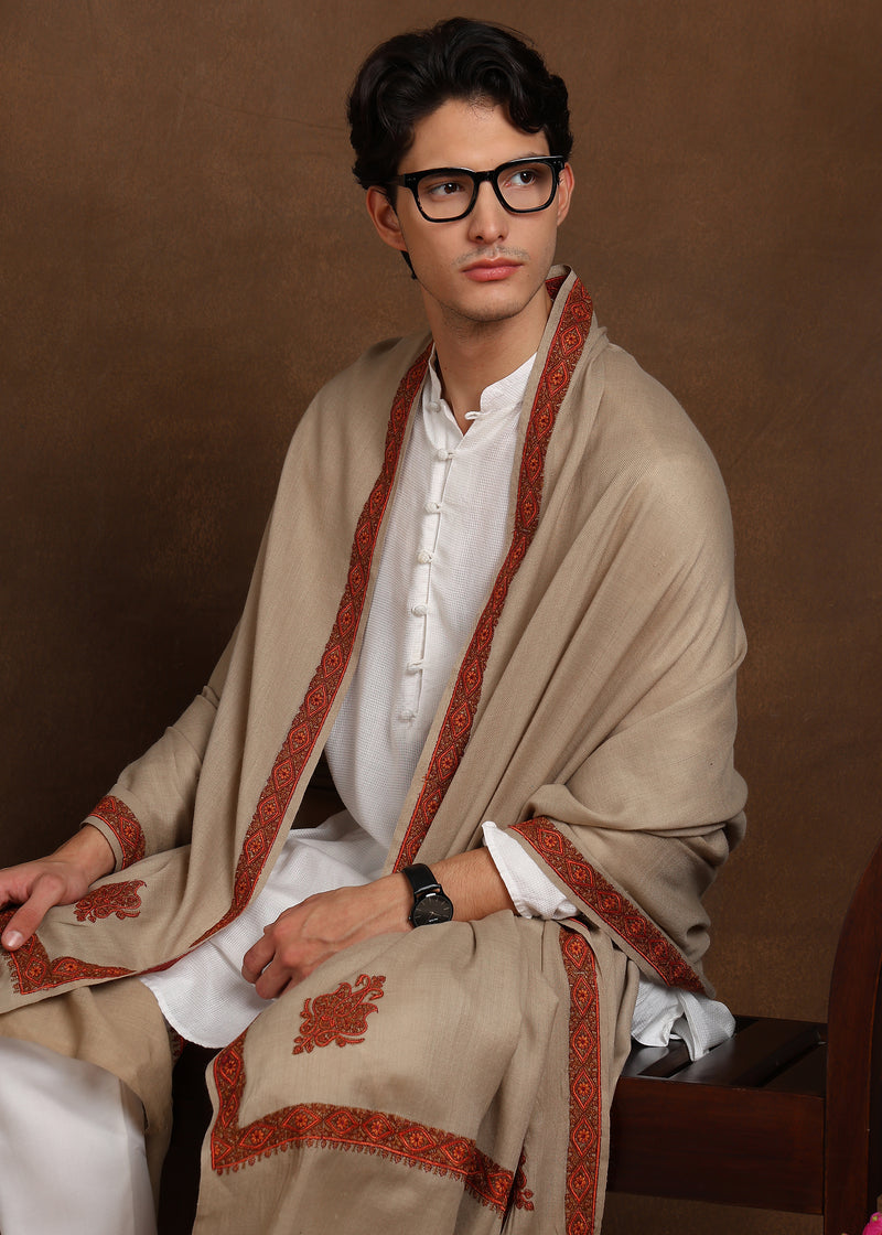 Firosh Men Embroidered Lohi