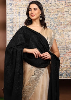 Firosh Women Embroidered Shawl