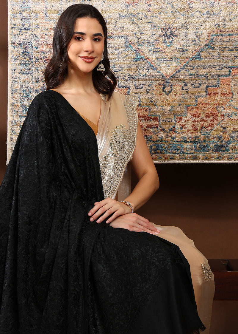 Firosh Women Embroidered Shawl