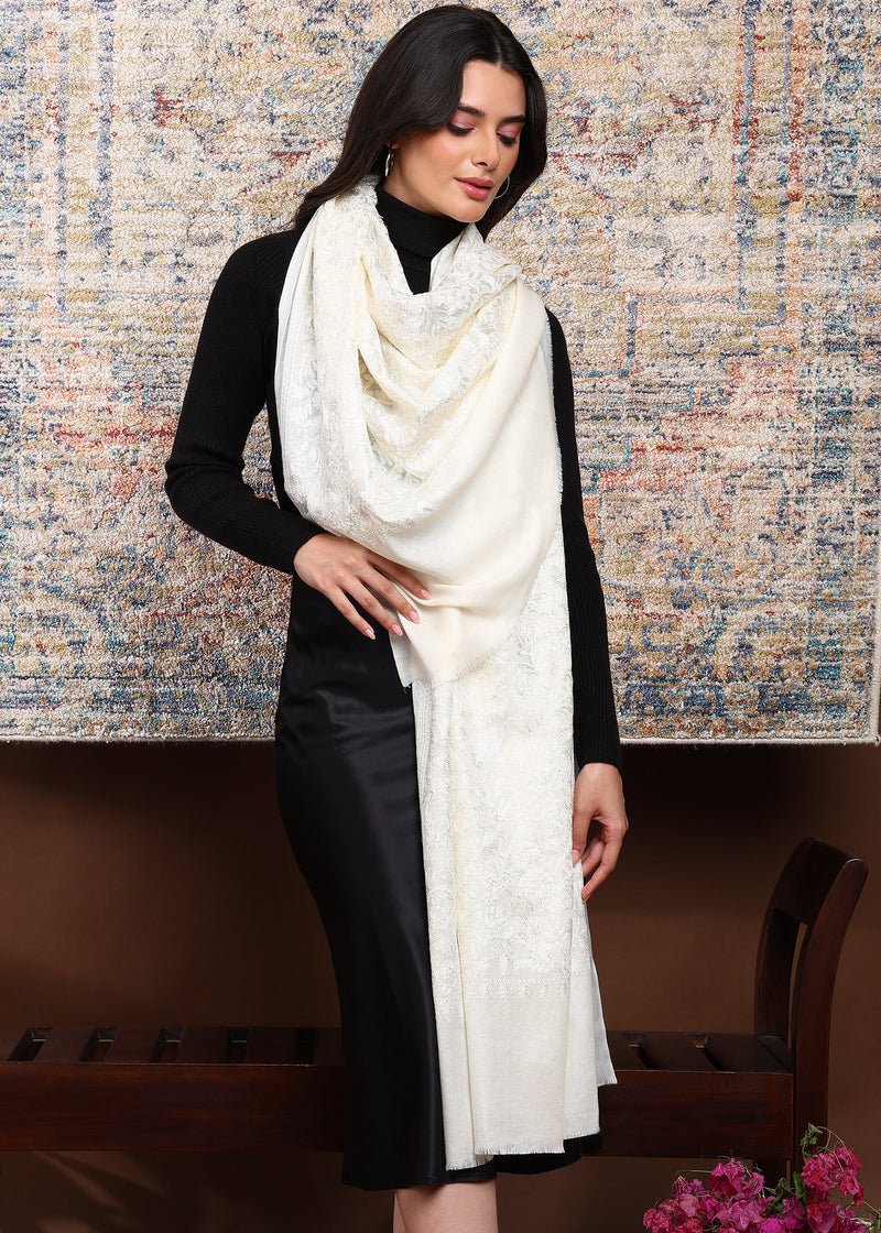 Firosh Women Embroidered Shawl