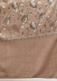 Firosh Women's Embroidered Stole with Swarovski Embellishments