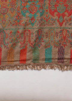 Firosh Women Faux Pashmina Kani Kashmiri Shawl