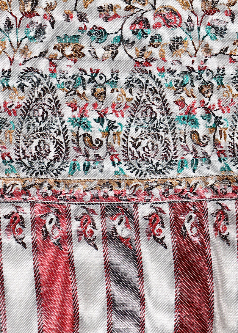 Firosh Women Faux Pashmina Kani Kashmiri Shawl