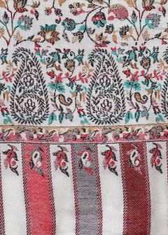 Firosh Women Faux Pashmina Kani Kashmiri Shawl