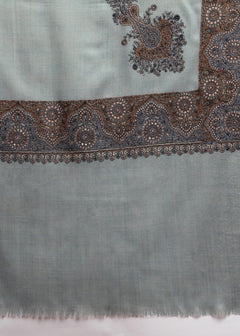 Firosh Women Border Nalki Embroidered Shawl
