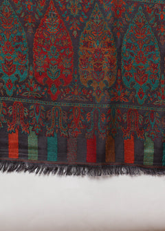 Firosh Women Faux Pashmina Kani Kashmiri Shawl