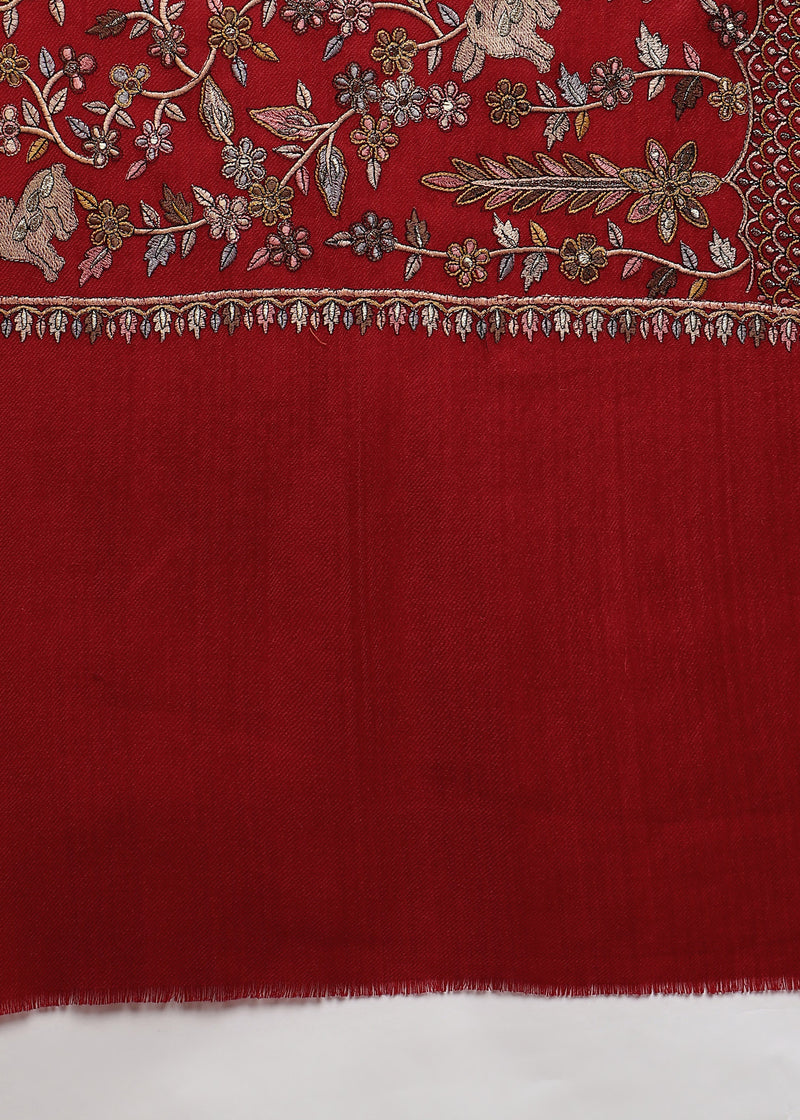 Firosh Women Nalki Embroidered Shawl