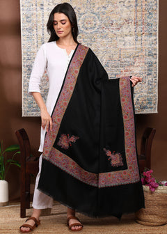 Firosh Women Border Nalki Embroidered Shawl