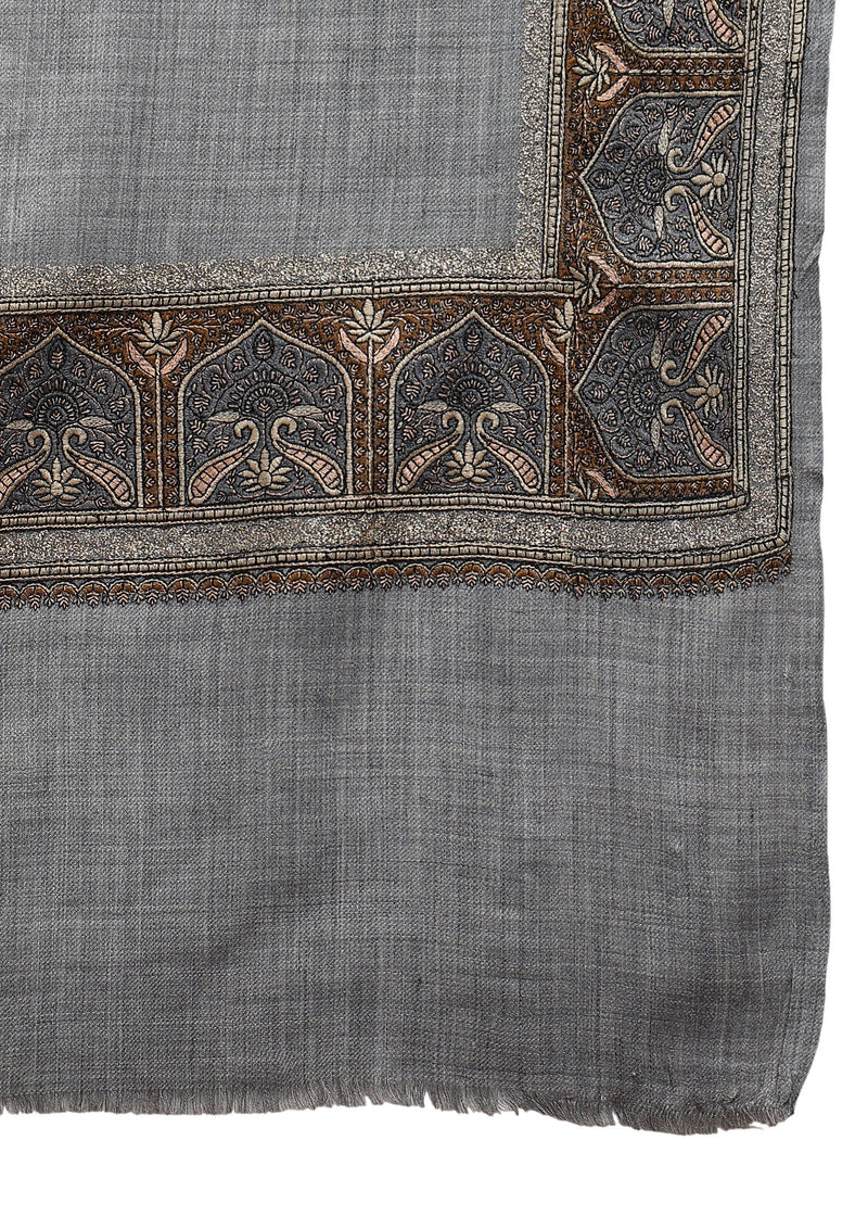 Firosh Women Nalki Embroidered Shawl