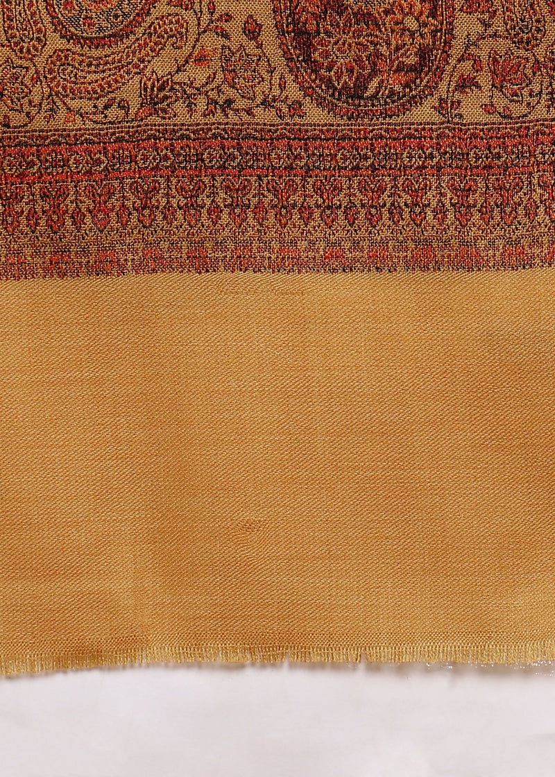 Firosh Women Kani Shawl with Embroidery work