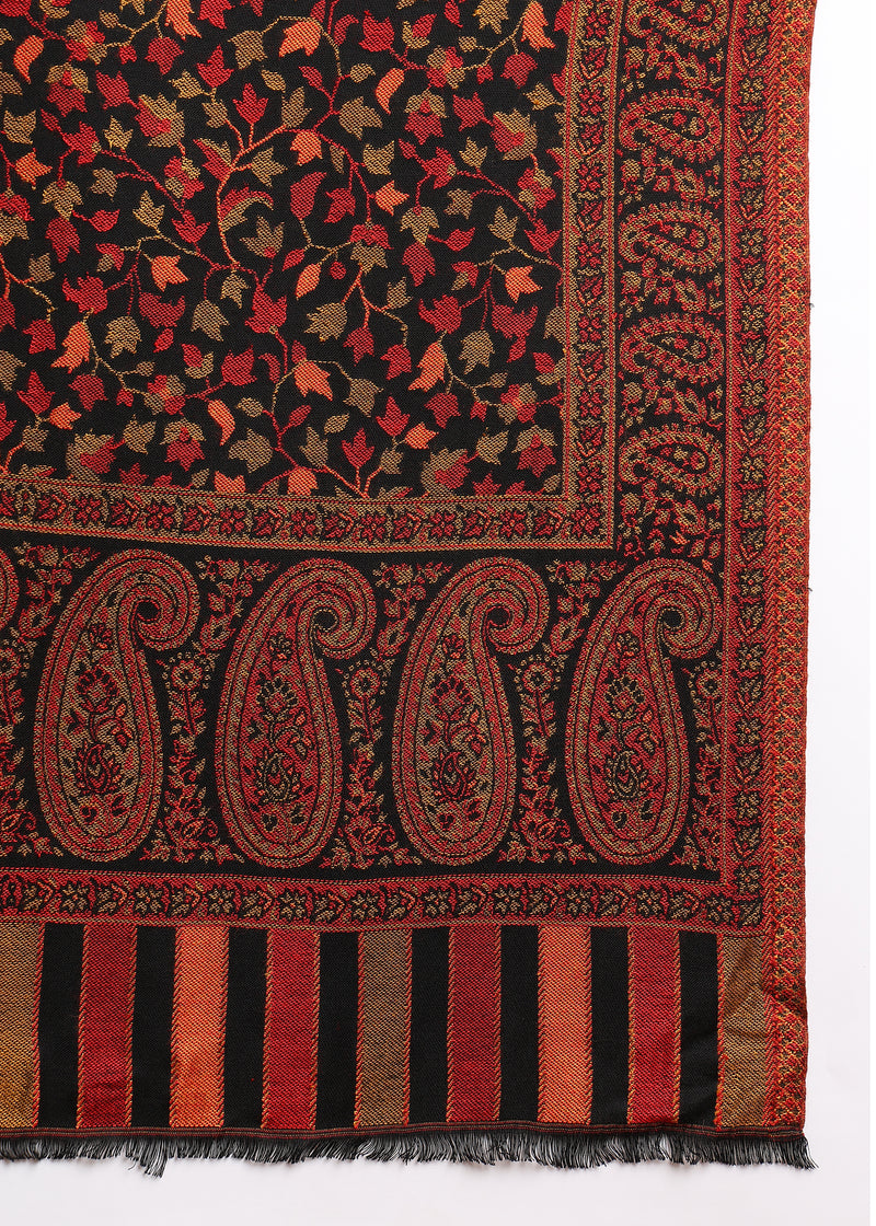 Firosh Men Faux Pashmina Kani Kashmiri Shawl